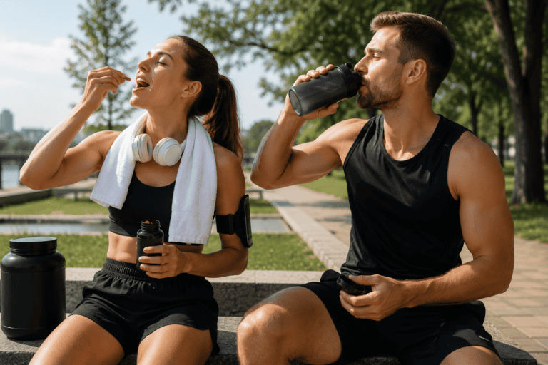 المكملات الرياضية للمبتدئين.. لا تشترِ كل شيء قبل أن تعرف ما يحتاجه جسمك فعلاً المكملات الرياضية للمبتدئين.. لا تشترِ كل شيء قبل أن تعرف ما يحتاجه جسمك فعلاً